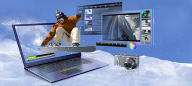 Discover the ultimate multimedia laptop with GeForce dedicated graphics