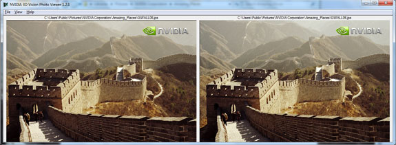3D Vision Viewer Application