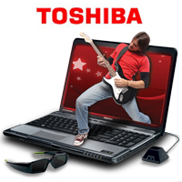 3D Laptops: TOSHIBA SATELLITE A665-3D