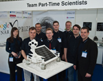 Part-Time Scientists in their hometown Berlin with Moon Rover “Asimov” Part-Time Scientists in their hometown Berlin with Moon Rover “Asimov”