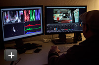 Swordfish Executive Creative Director Matt Silverman color grading Sony RAW MXF 4k footage in DaVinci Resolve