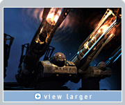 Zoic artists use NVIDIA professional graphics solutions to bring antispacecraft robots into the fight in Battlestar Galactica.