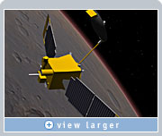 Celestia lets you view the Global Surveyor spacecraft orbiting Mars, and 
examine high-detail imagery of the planets, stars, and other and solar systems.